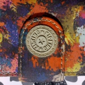 Kipling Colorful Abstract Wallet